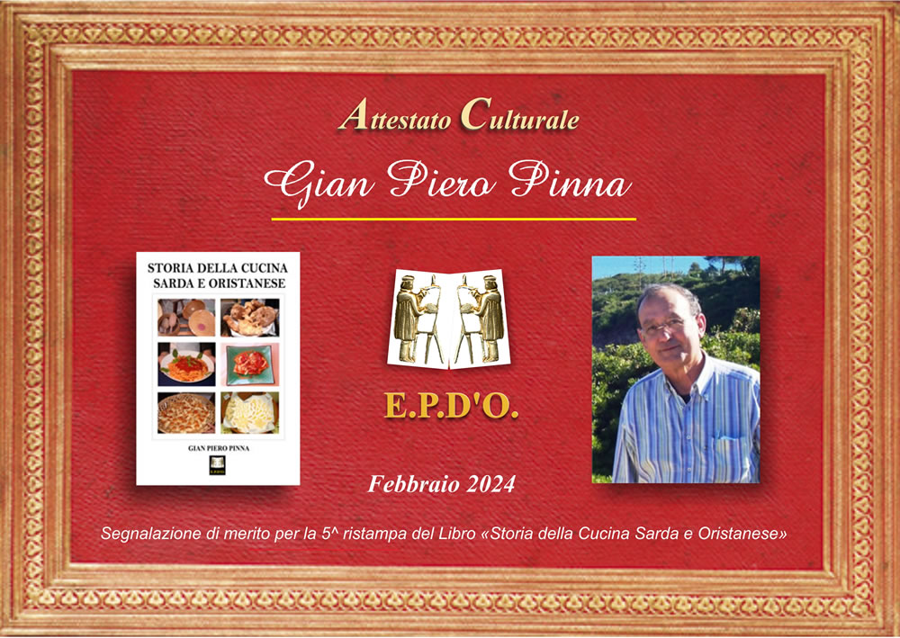 EPDO - Attestato Speciale Gian Piero Pinna